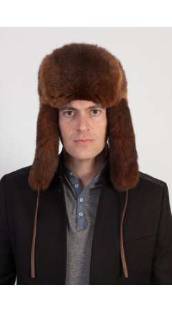 Possum fur hat - Russian style hat